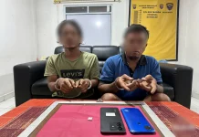 Digerebek di Bathin Solapan, Dua Pengguna Sabu Diciduk