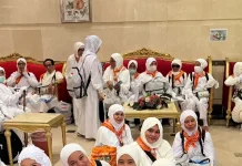 Jemaah Haji Bengkalis Bergerak ke Arafah untuk Wukuf