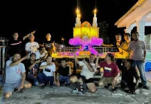 Surau Al Hikmah Meriahkan Pawai Takbir Bengkalis Malam Ini
