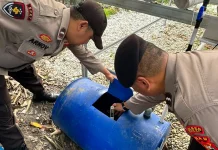 Personel Polsek Pelabuhan Intensif Rawat Bibit Hidroponik