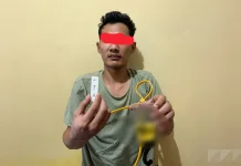 Positif Sabu, Pemuda Bantan Tengah Diciduk Polisi