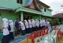 Jelang Ujian Akhir Semester Genap, Panitia MTs YPPI Bengkalis Matangkan Persiapan
