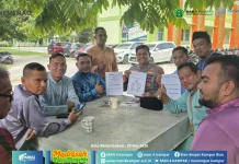 MAN 4 Kampar Gandeng Kepolisian Sosialisasi Cegah Karhutla