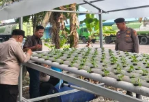 Polsek Kawasan Pelabuhan Sukseskan Program Ketahanan Pangan
