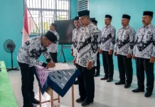 Pengurus Ranting PGRI 4 Kecamatan Bukit Batu Resmi Dilantik