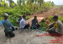 Polisi Ajak Warga Bantan Tua Sulap Lahan Kosong Jadi Produktif