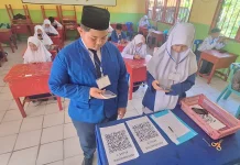 SMP Muhammadiyah Plus Bengkalis Gelar Ujian Berbasis Digital