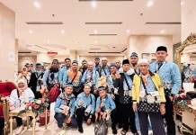 Kloter 9 Bengkalis Bersiap Pulang, Air Mata Haru Menyambut Tanah Air