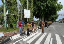 Diskominfotik Bengkalis Tertibkan Kabel Internet Demi Keselamatan
