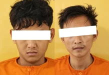 Sabu Disembunyikan di Bawah Lantai, Dua Pria Diciduk Polsek Mandau