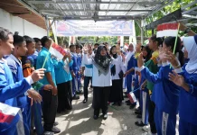 Bupati Afni Apresiasi Turnamen Voli Kreatif Karya Pelajar