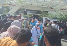 Jemaah Haji Mandau dan Rupat tiba Melalui Jalur Ferry Batam–Dumai