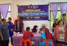 Ditpolairud Datang lewat Laut, Warga Rupat Utara Diserbu Bantuan dan Klinik Gratis