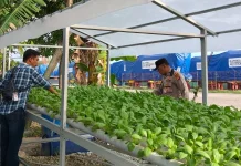 Polsek Kawasan Pelabuhan Dumai Dukung Ketahanan Pangan Nasional