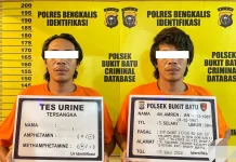 Jaringan Sabu Sungai Pakning Digulung, Dua Pria Diciduk