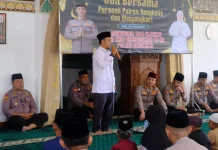Sambut 1 Muharram di Polres Bengkalis, Anak Yatim Terima Santunan