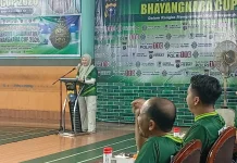 Turnamen Badminton HUT Bhayangkara ke-80 Resmi Digelar di Bengkalis