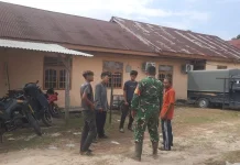 Babinsa Mandau Terus Perkuat Nilai Pancasila di Masyarakat