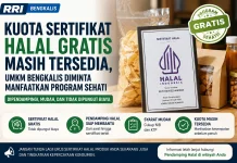 Kuota Sertifikat Halal Gratis Masih Tersedia untuk UMKM Bengkalis