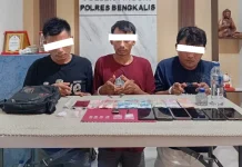 Gubuk Sawit Digerebek, 3 Pengedar Sabu Dibekuk Polisi