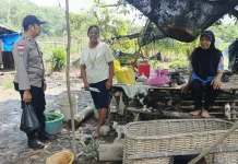 Bhabinkamtibmas Bantan Timur Ajak Warga Manfaatkan Pekarangan