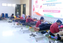 Donor Darah Hari Bhayangkara ke-80, Polres Bengkalis Tebar Harapan