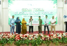 BAZNAS Riau dan UPZ Polbeng Salurkan Beasiswa untuk 92 Mahasiswa
