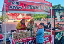 Mie Ayam Lambok hingga Bingko, Sajian Kuliner Ramaikan UMKM Kedai Juadah Malam
