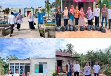 BAZNAS Bengkalis Salurkan Bantuan Korban Puting Beliung Desa Api-Api