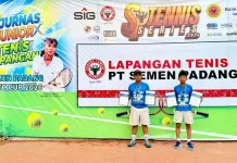 Kakak Beradik Siak Borong Medali Emas Kejurnas Tenis