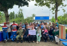 Desa Hamparan Perak Siap Lawan Stunting dengan Kelengkapan Alat Posyandu