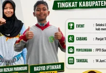 Siswa MTsN 1 Siak Raih Juara I Panjat Tebing O2SN Kabupaten Siak
