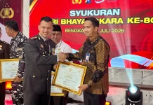 BRI Bengkalis Terima Penghargaan HUT Bhayangkara ke-80 dari Polres