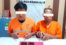 Polsek Pinggir Bongkar Jaringan Ekstasi, Dua Pelaku Diciduk