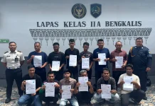 Ratusan Warga Binaan Lapas Bengkalis Terima Program Reintegrasi Sosial