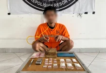 Satresnarkoba Bengkalis Ringkus Pengedar Sabu, Sita 25,28 Gram