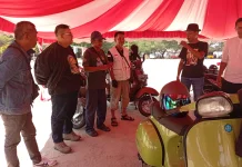 Lebih 1.000 Vespa Ramaikan Gebyar Scooter Lancang Kuning di Bengkalis