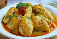 Woku Ayam, Hidangan Khas Manado dengan Perpaduan Rasa Pedas, Asam, dan Gurih
