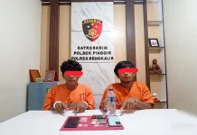 Polsek Pinggir Ungkap Kasus Sabu, Dua Pelaku Diamankan