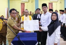 Bupati Asmar Lantik 144 Anggota BPD Perkuat Pemerintahan Desa