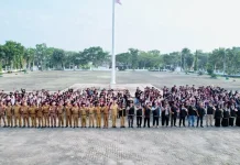 Asmar Lepas 450 Mahasiswa KKN IAIN Mengabdi di Meranti