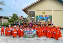 Asmar Tinjau MPLS Ramah di TK dan SD Selatpanjang
