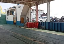 KMP Bahari Masih dalam Perbaikan, Dishub Lakukan Pemantau Rutin