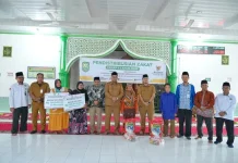 Baznas Siak Salurkan Zakat Konsumtif Ringankan Beban Mustahik