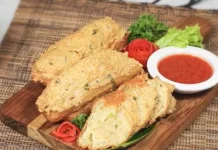Hekeng Cakwe, Camilan Renyah dengan Isian Ayam dan Udang