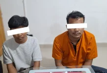 Polsek Mandau Amankan Dua Terduga Penyalahguna Ekstasi