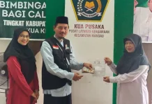 UPZ KUA Mandau Serahkan Dana Infak kepada BAZNAS Bengkalis, Perkuat Sinergi
