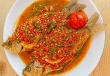 Seruit, Kuliner Khas Lampung dengan Sambal Tempoyak yang Menggugah Selera