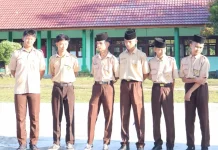 MTsN 4 Bengkalis Wajibkan Pramuka untuk Perkuat Pendidikan Karakter