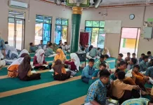 KUA Mandau Lanjutkan Program Pemberantasan Buta Aksara Al-Qur'an di SMPN 11